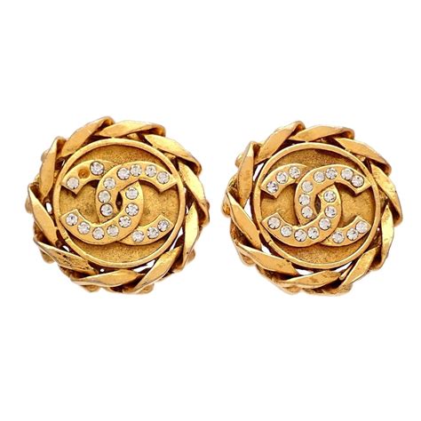 vintage chanel ohrringe